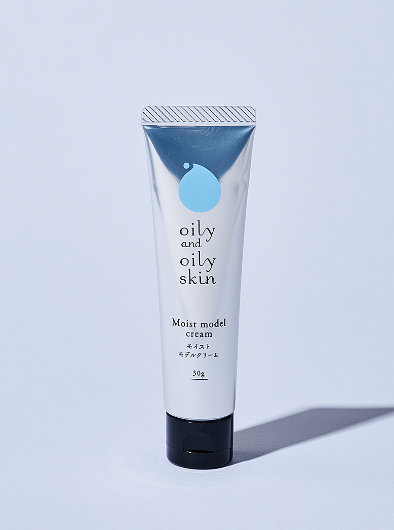 oily and oily skin 　(オイリーアンドオイリースキン）　モイストモデルクリーム　