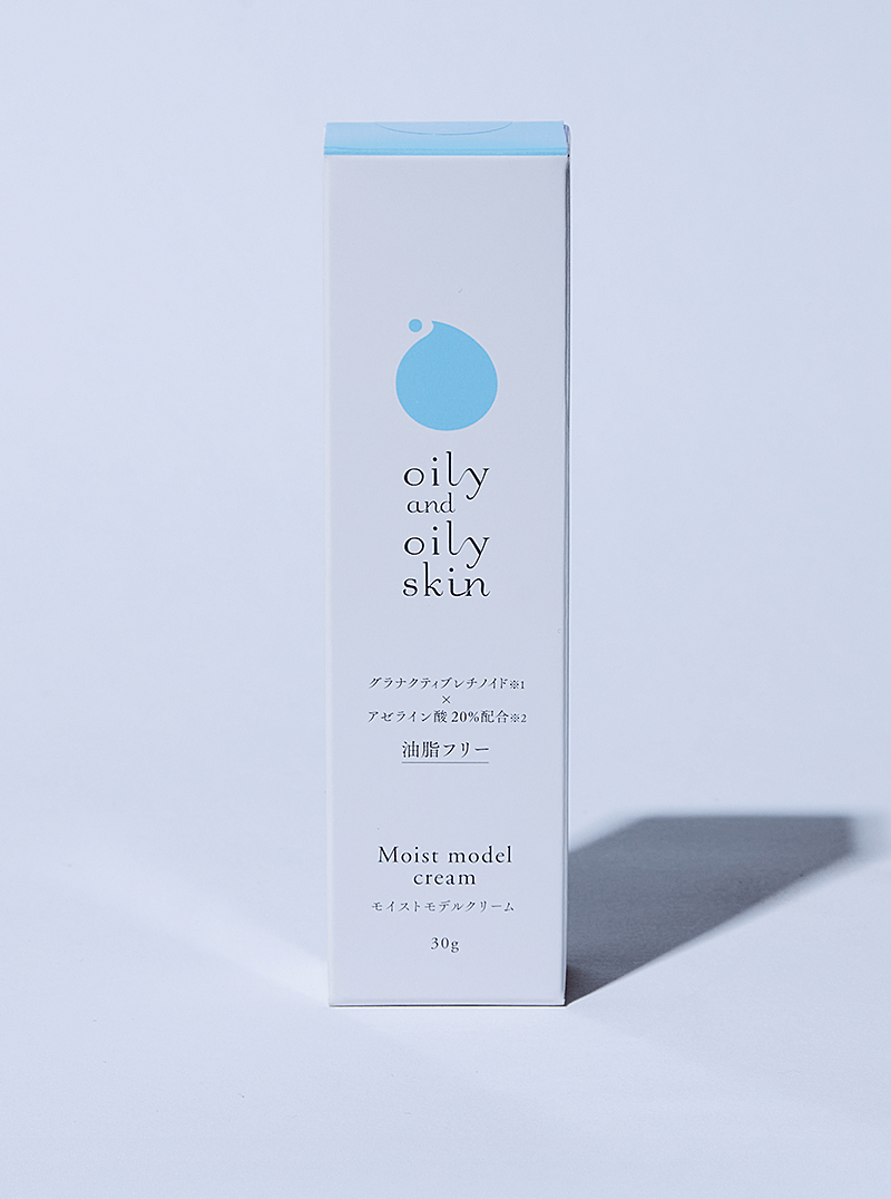 oily and oily skin 　(オイリーアンドオイリースキン）　モイストモデルクリーム　