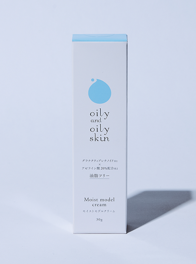 oily and oily skin 　(オイリーアンドオイリースキン）　モイストモデルクリーム　